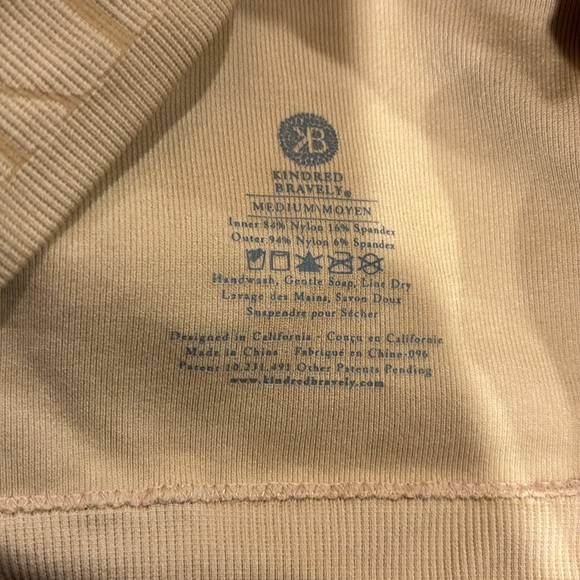 KINDRED BRAVELY Sublime Nursing and Pumping Bra 3-in-1 Beige Size Medium - Picture 12 of 13